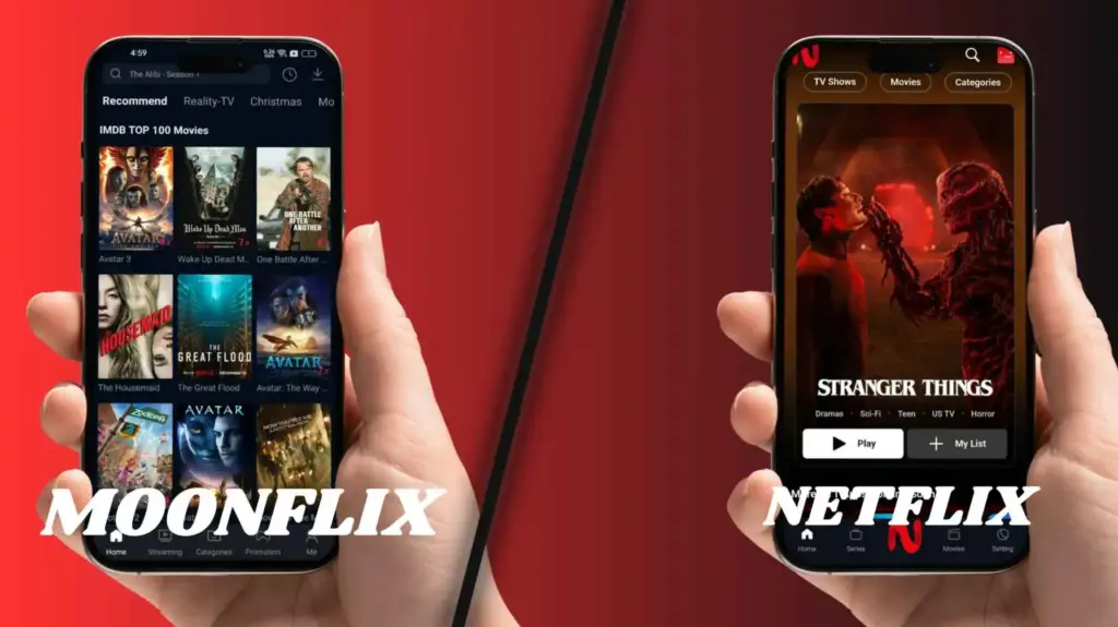 Moonflix APK Over Netflix